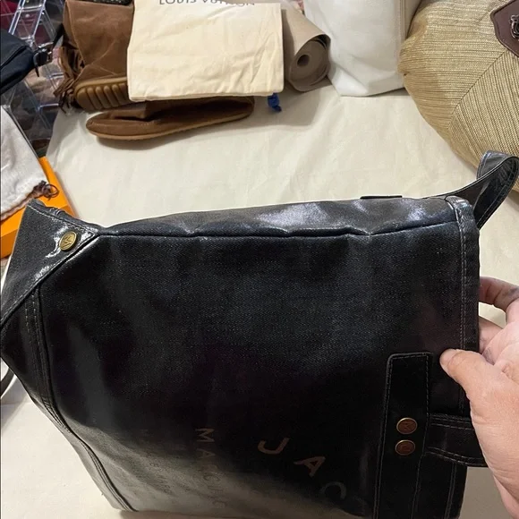 Jacobs By Marc Jacobs Colab Coated Denim Tote.